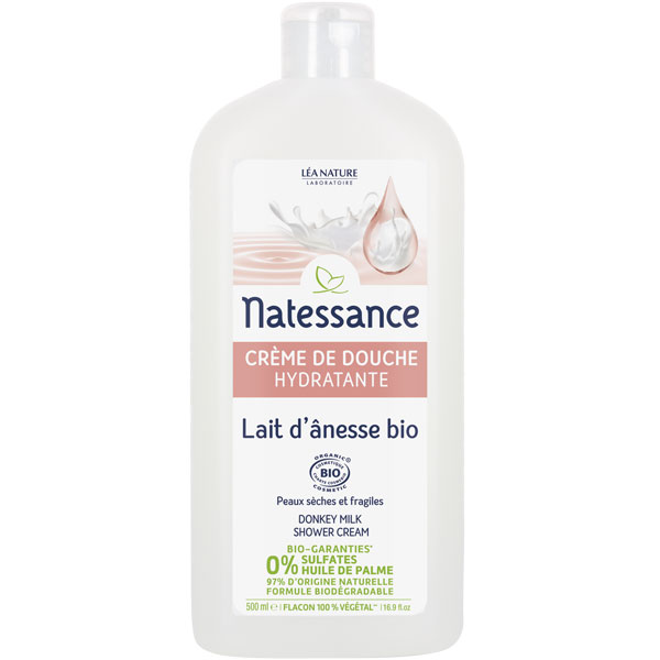 [나떼쌍스] 유기농 바디워시 카모마일 당나귀 우유 샤워 크림 500ml