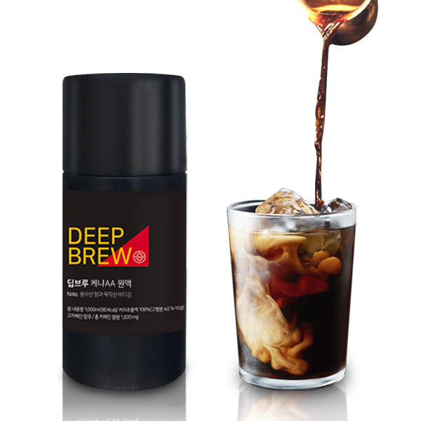 콜드브루 브루잉 커피 브라질/케냐AA/콜롬비아/블랜딩
