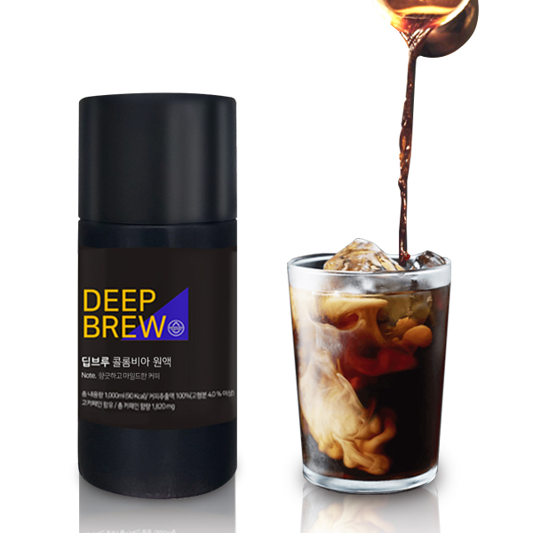 콜드브루 브루잉 커피 브라질/케냐AA/콜롬비아/블랜딩