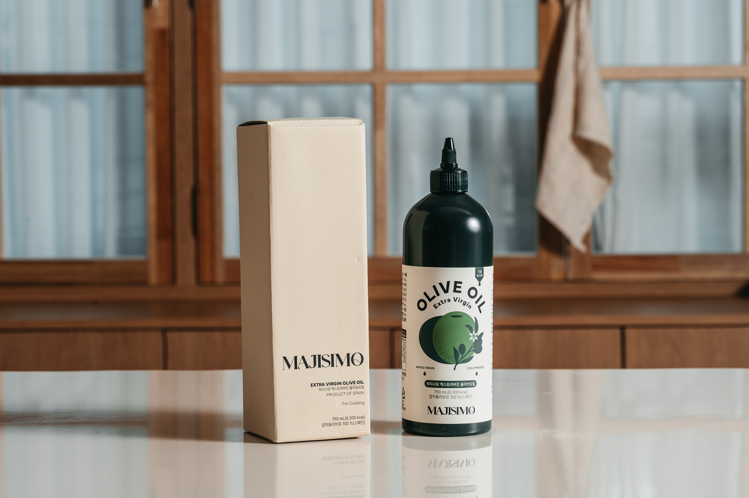 마지시모 초저산도 엑스트라 버진 올리브 오일 (생식용 500ml / 가열용 750ml)