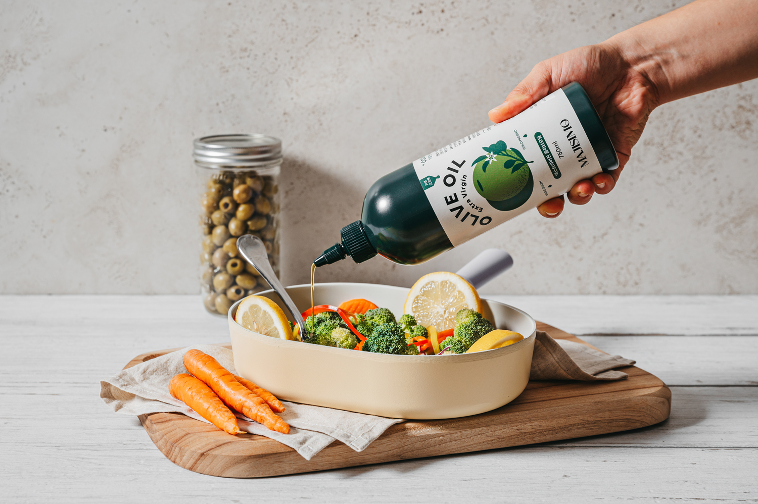 마지시모 초저산도 엑스트라 버진 올리브 오일 (생식용 500ml / 가열용 750ml)