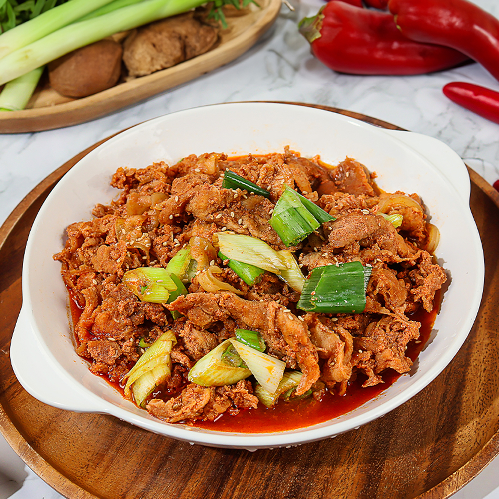 제주 칼집 흑돼지 양념 왕구이 간장 고추장 1.2kg + 1.2kg
