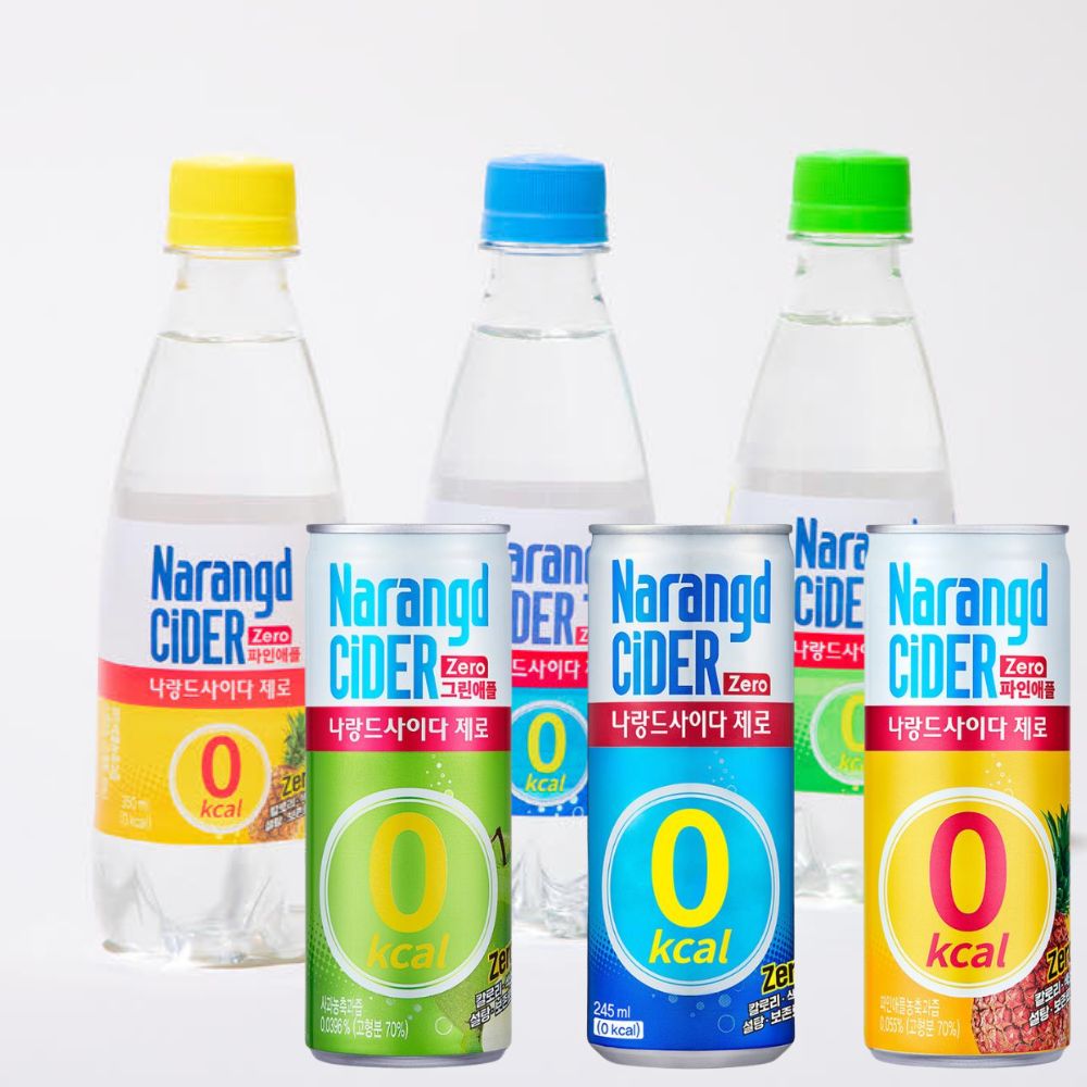 동아오츠카 나랑드사이다 245ml X 30캔  제로사이다 음료