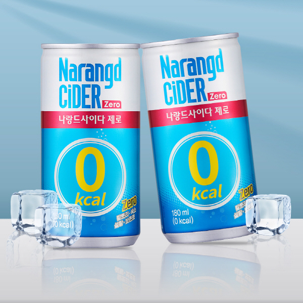 동아오츠카 나랑드사이다 180ml X 30캔  제로사이다 음료