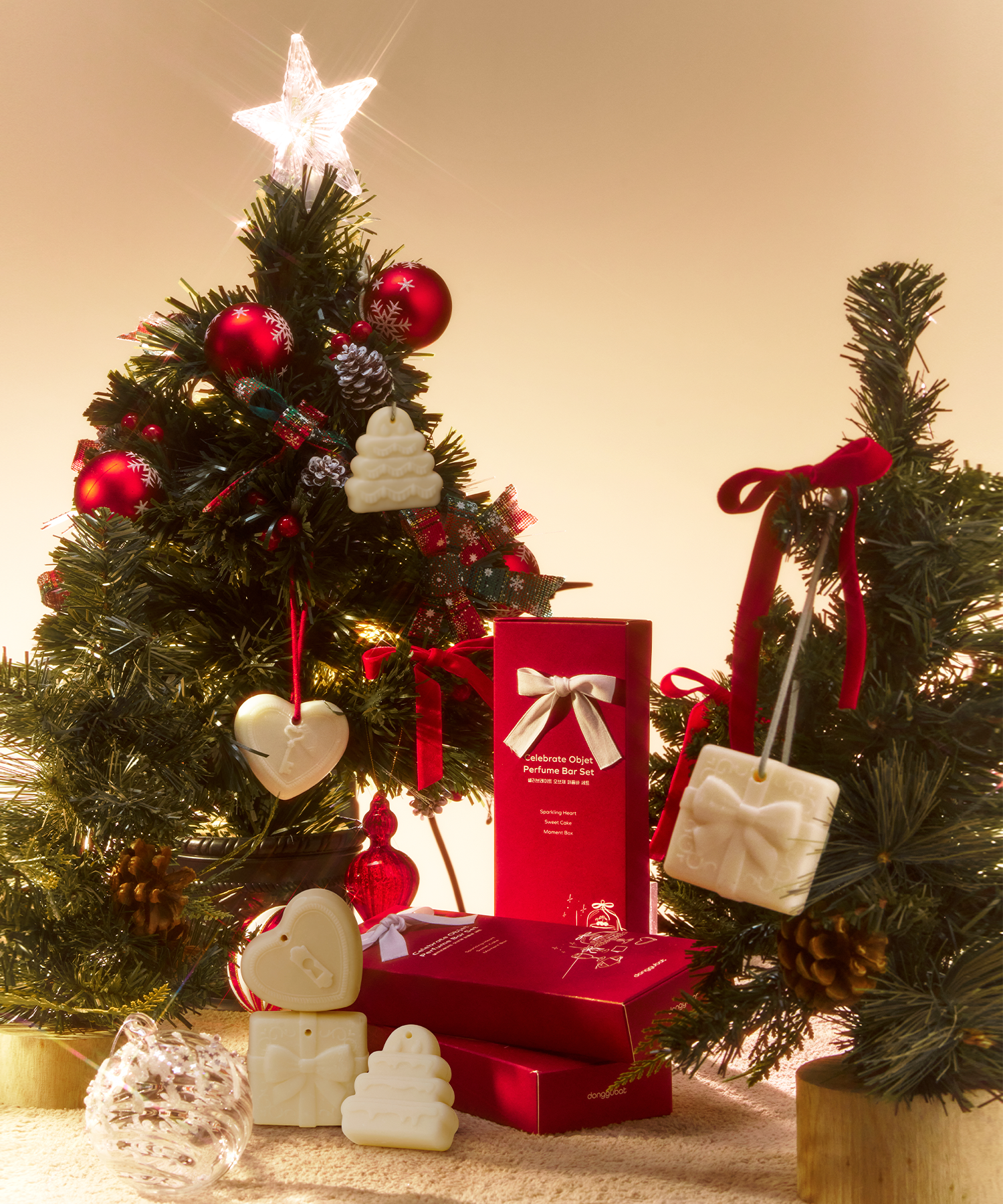 동구밭 셀러브레이트 오브제 퍼퓸바 세트 / 오너먼트 디퓨저 올인원비누 선물