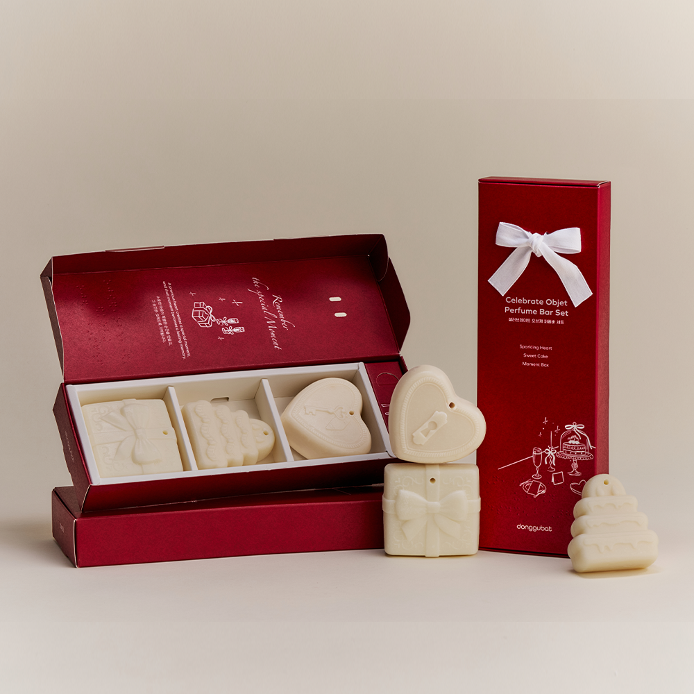 동구밭 셀러브레이트 오브제 퍼퓸바 세트 / 오너먼트 디퓨저 올인원비누 선물