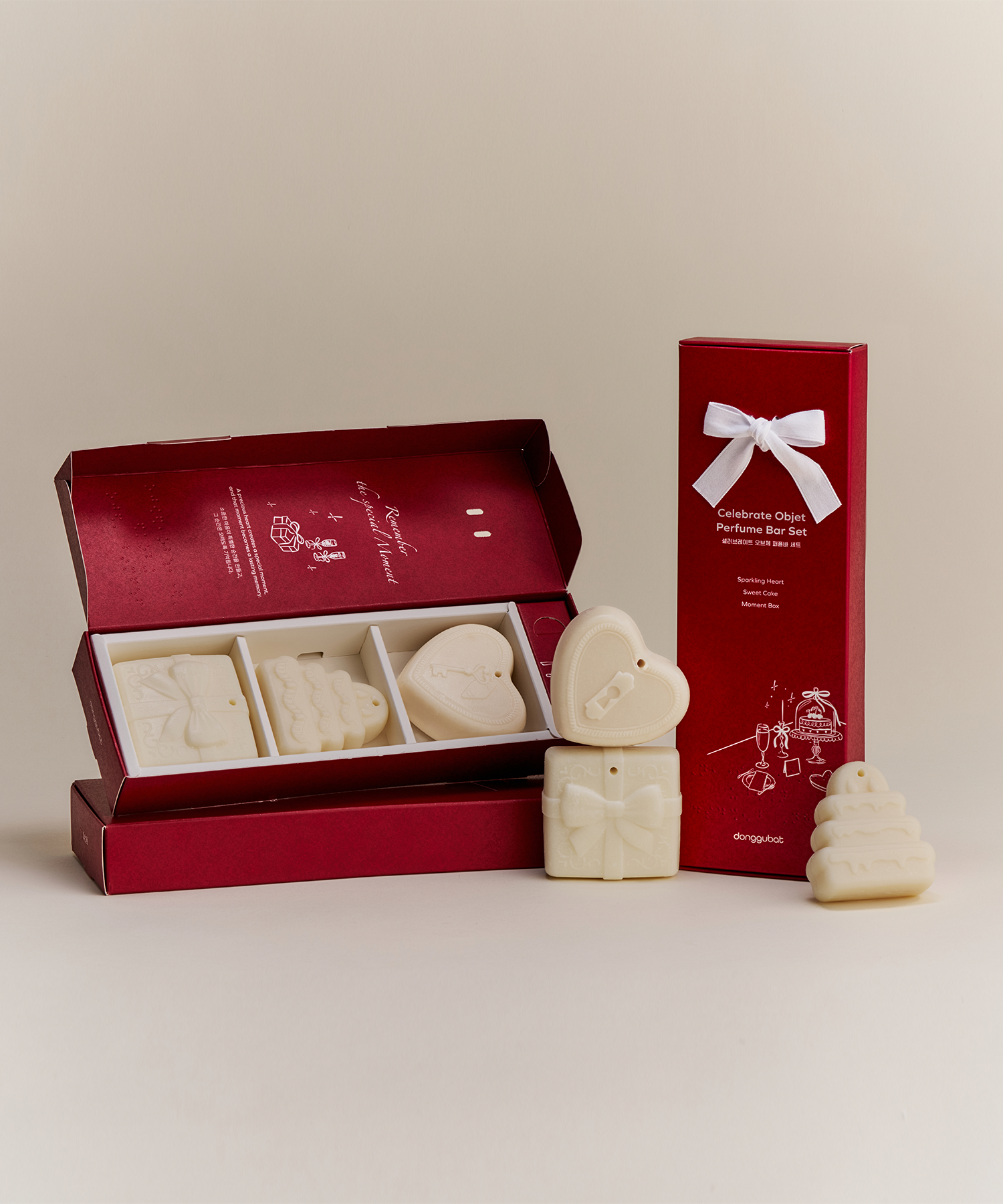 동구밭 셀러브레이트 오브제 퍼퓸바 세트 / 오너먼트 디퓨저 올인원비누 선물