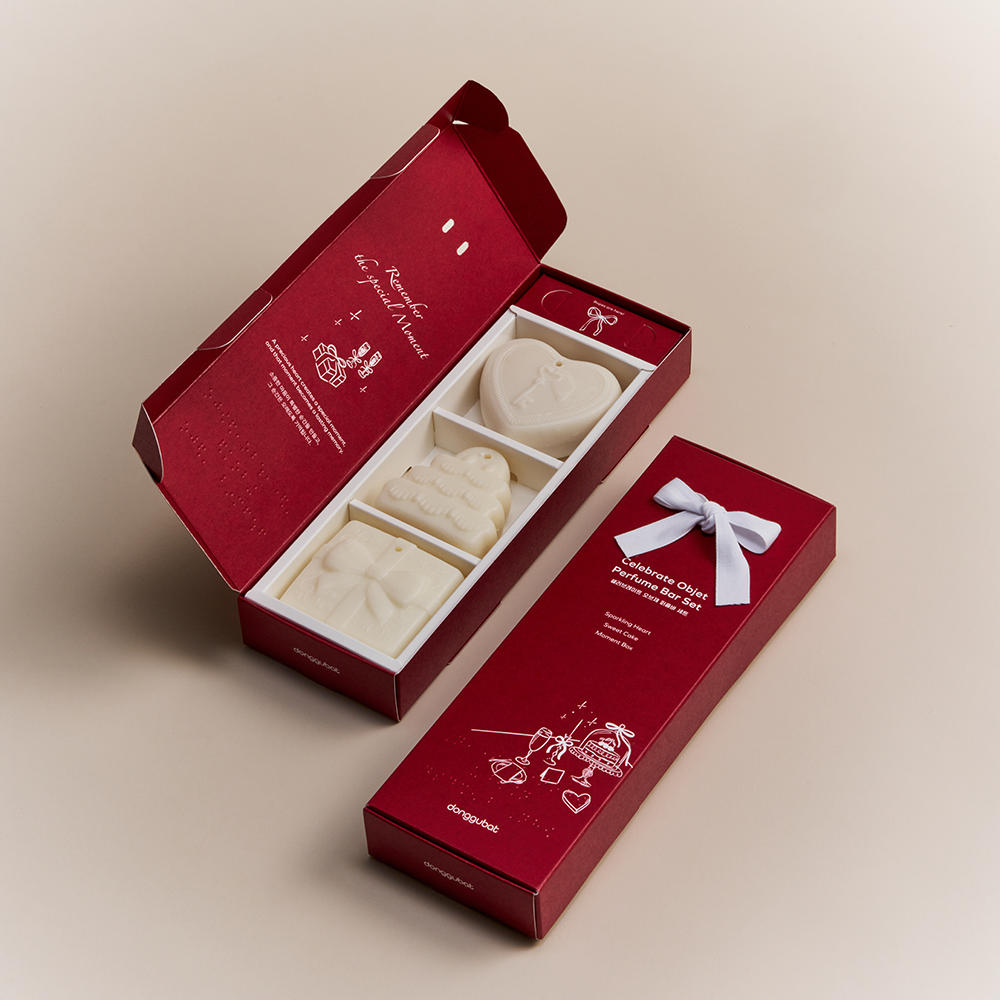 동구밭 셀러브레이트 오브제 퍼퓸바 세트 / 오너먼트 디퓨저 올인원비누 선물