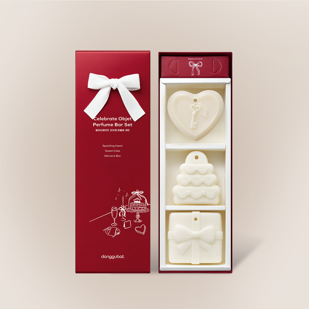동구밭 셀러브레이트 오브제 퍼퓸바 세트 / 오너먼트 디퓨저 올인원비누 선물