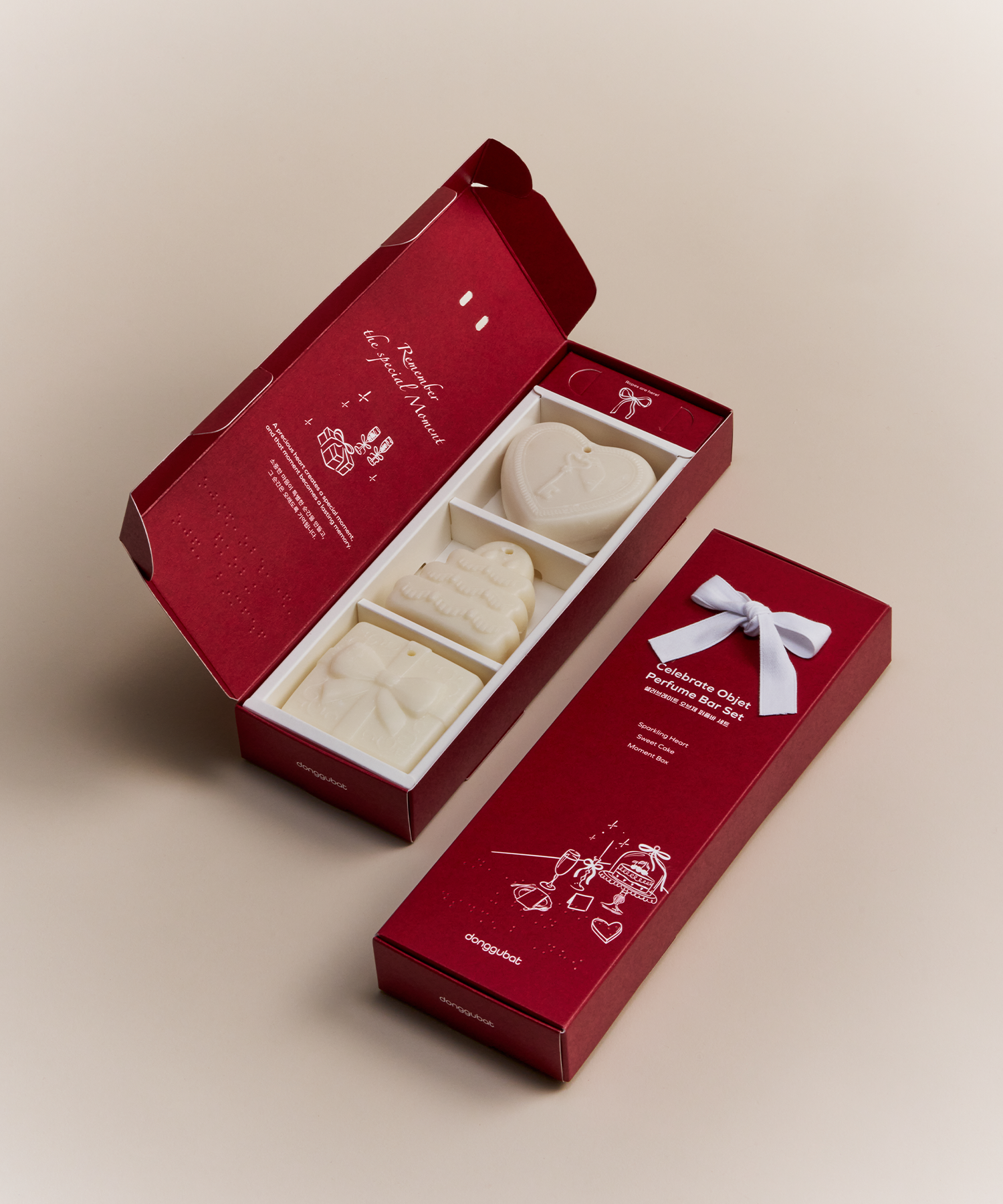 동구밭 셀러브레이트 오브제 퍼퓸바 세트 / 오너먼트 디퓨저 올인원비누 선물