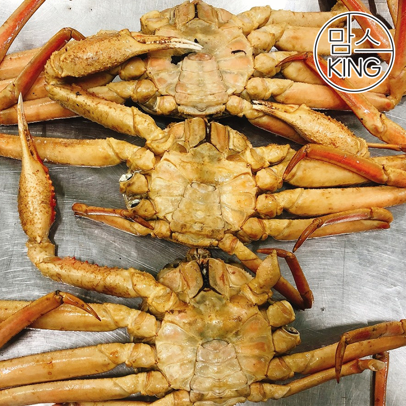 [맘스킹]에스비씨푸드 러시아대게 B급 비품 마가단/동사할린/프리모리 자숙대게 3KG(2-4마리)