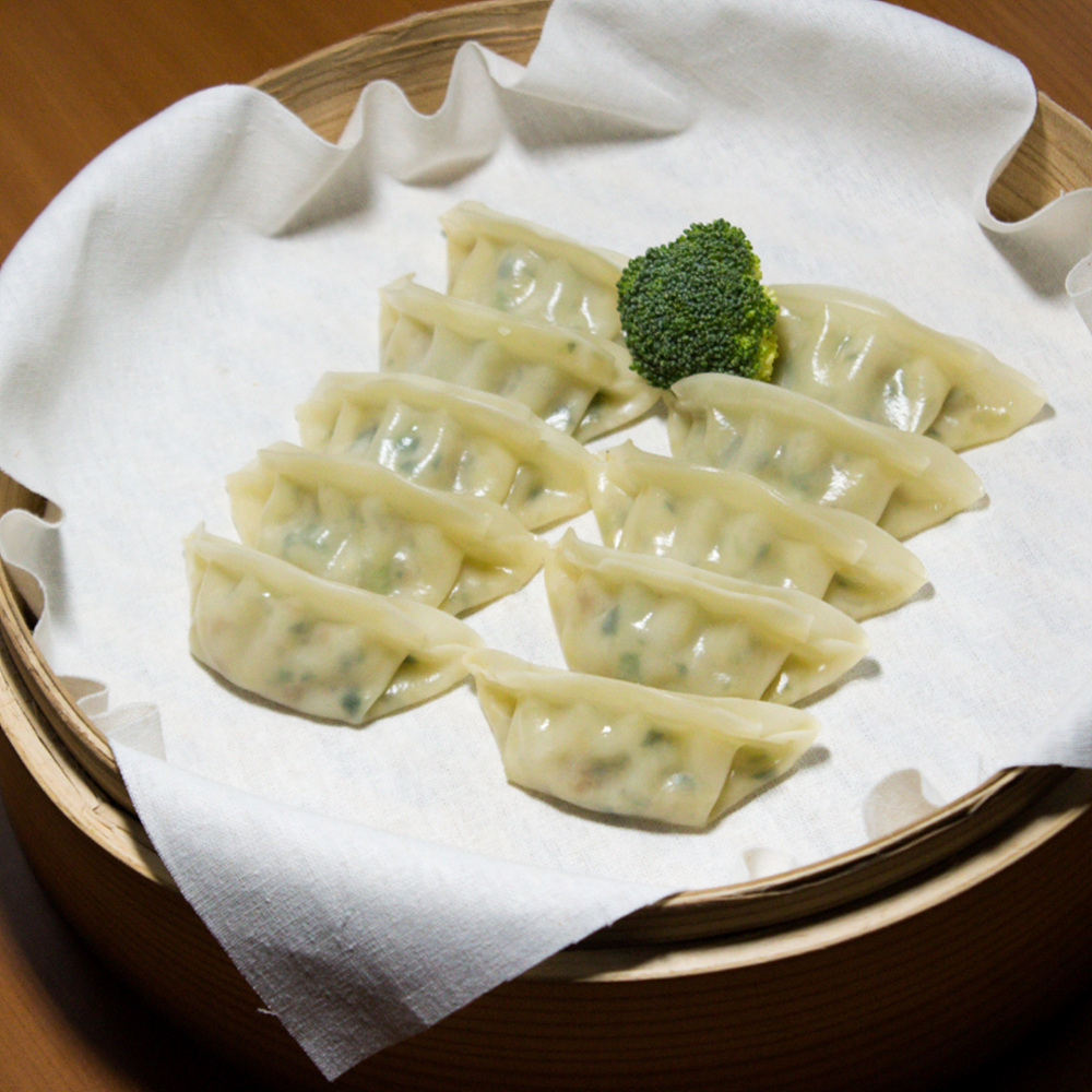 [최만순] 약선요리연구소 복을 담은 김치 교자 고기 야채 만두 1세트 116 알 + 사골 육수 3개