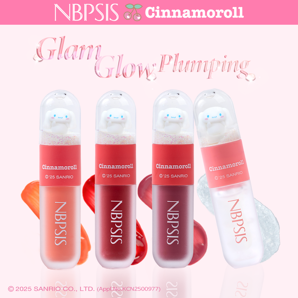 엔비피시스 시나모롤 글램 글로우 립 틴트 (체리)