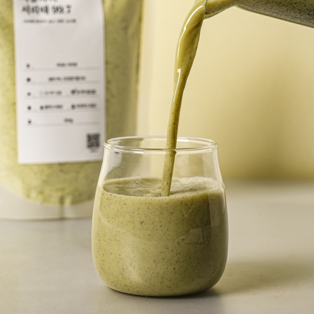 시골다리 쇠가루 없는 국산 서리태 미숫가루 검은콩 500g