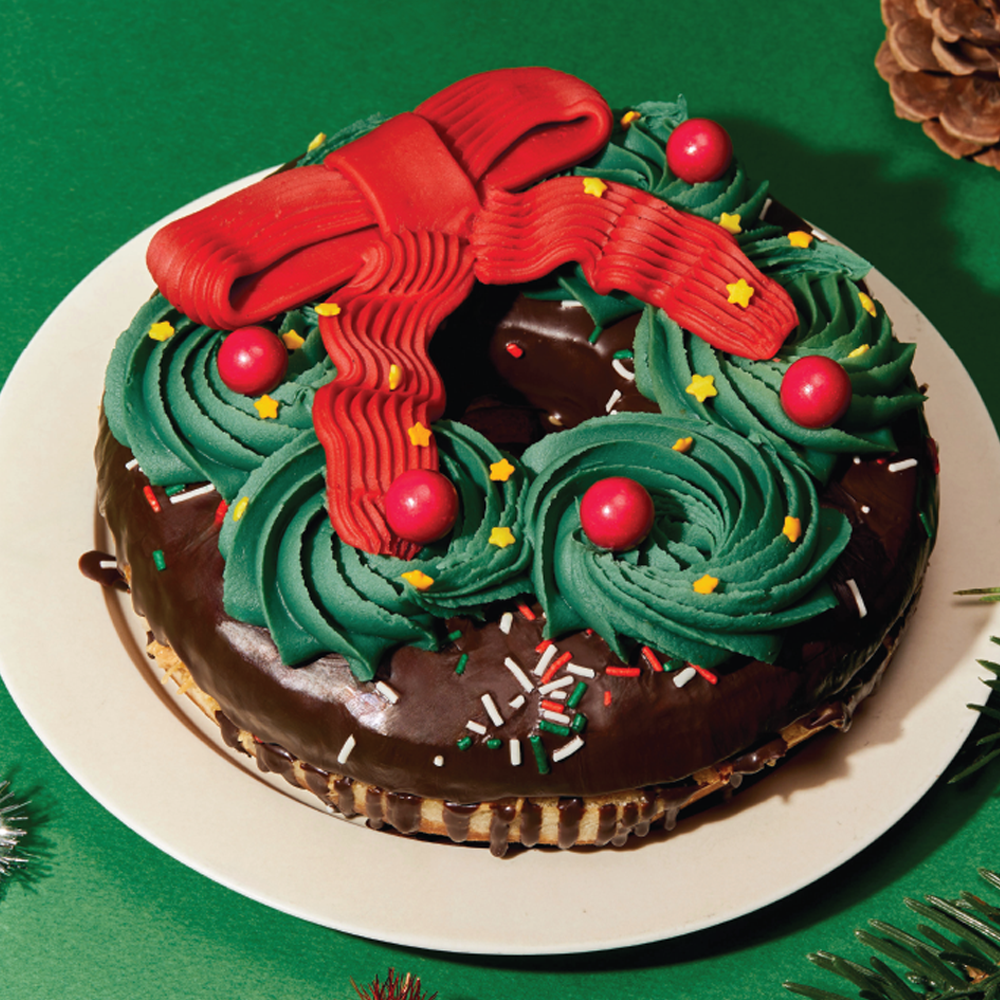 올드페리도넛 크리스마스 점보도넛 케이크선물 크리스마스 케이크