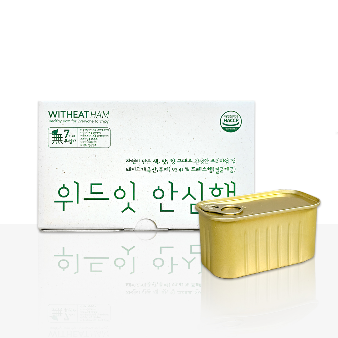 위드잇 안심햄 200g 3개, 무항생제 한돈 저지방 햄