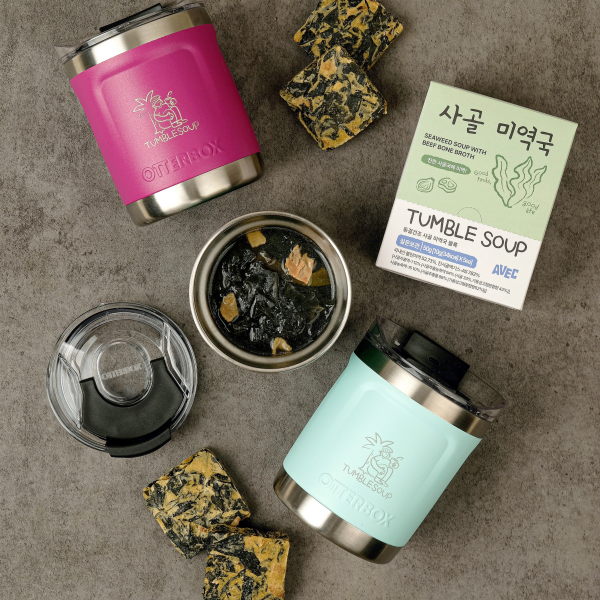 [아베끄쟝] 텀블스프 동결건조 미역국 5팩입(즉석 간편식 캠핑 블록국) 대표이미지 섬네일