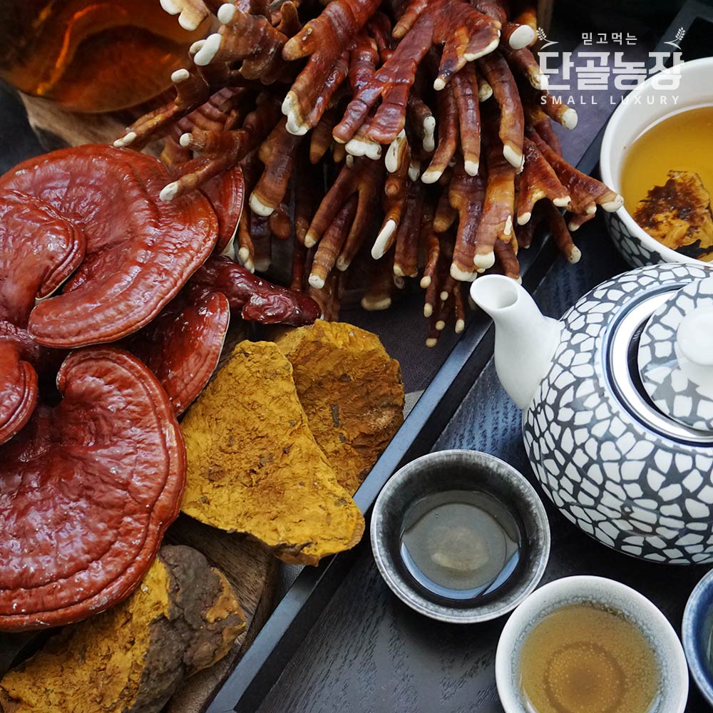 류충현버섯명장 상황버섯 영지버섯 혼합선물세트 300g