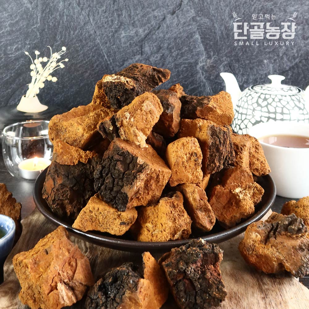 류충현버섯명장 자연산 차가버섯 선물세트