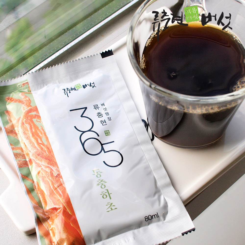 류충현버섯명장 버섯 진액 선물세트 80ml×30팩