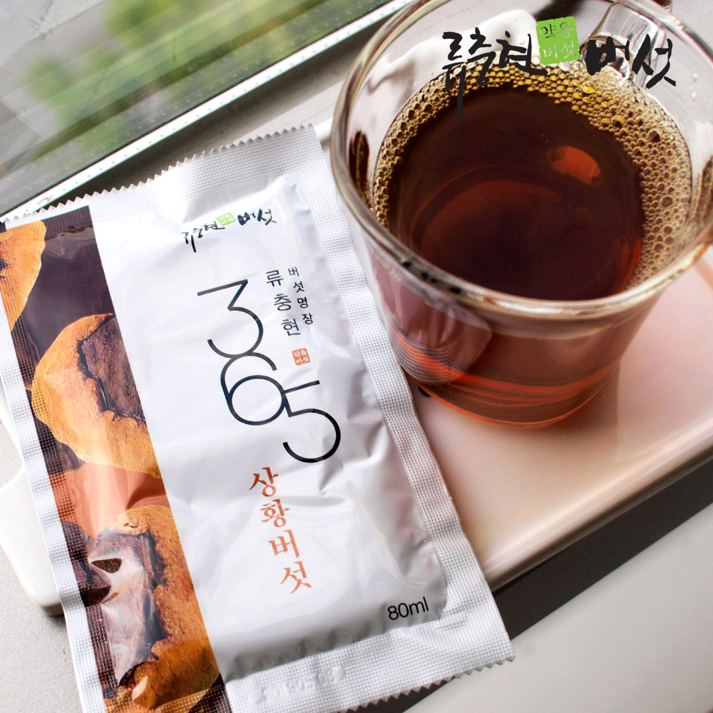 류충현버섯명장 버섯 진액 선물세트 80ml×30팩