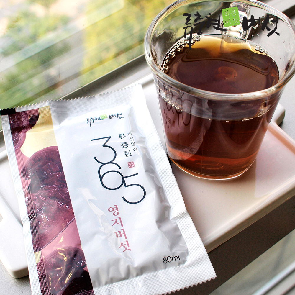 류충현버섯명장 버섯 진액 선물세트 80ml×30팩