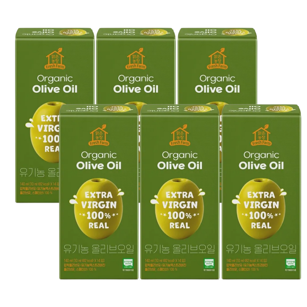 맑은농장 유기농 올리브오일 10ml×42포입
