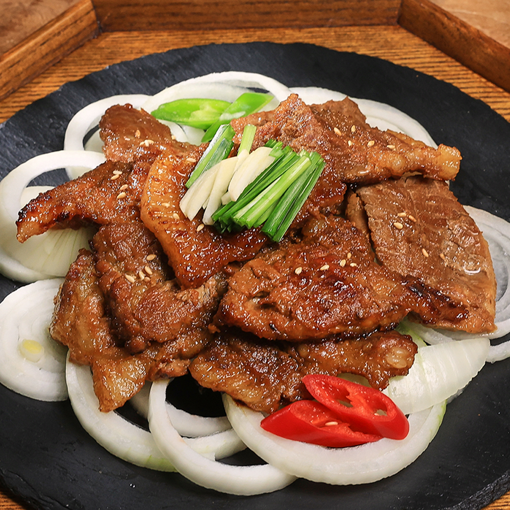황금비율 수제 양념 돼지구이 돼지양념구이 돼지갈비 왕구이 400g 2팩 4팩