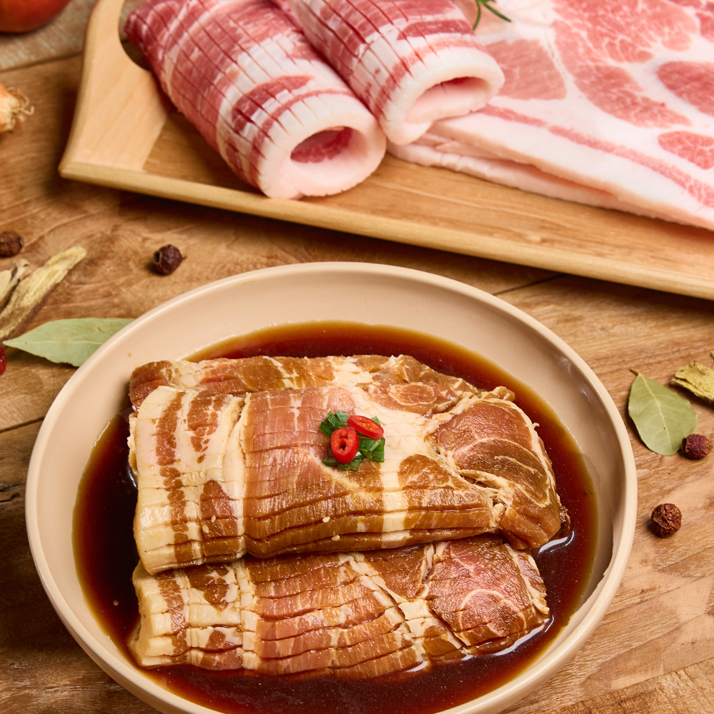 황금비율 수제 양념 돼지구이 돼지양념구이 돼지갈비 왕구이 400g 2팩 4팩