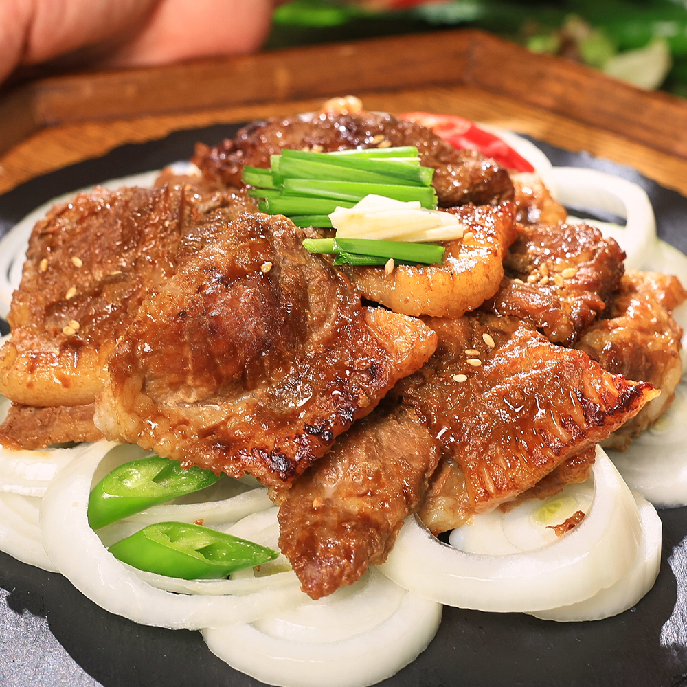 황금비율 수제 양념 돼지구이 돼지양념구이 돼지갈비 왕구이 400g 2팩 4팩