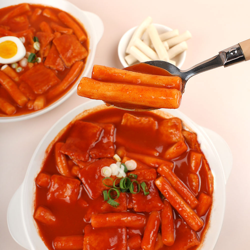 지브로와 추억의 국민학교 우리밀 국물 떡볶이 580g X 3팩 매운맛 순한맛 택 1
