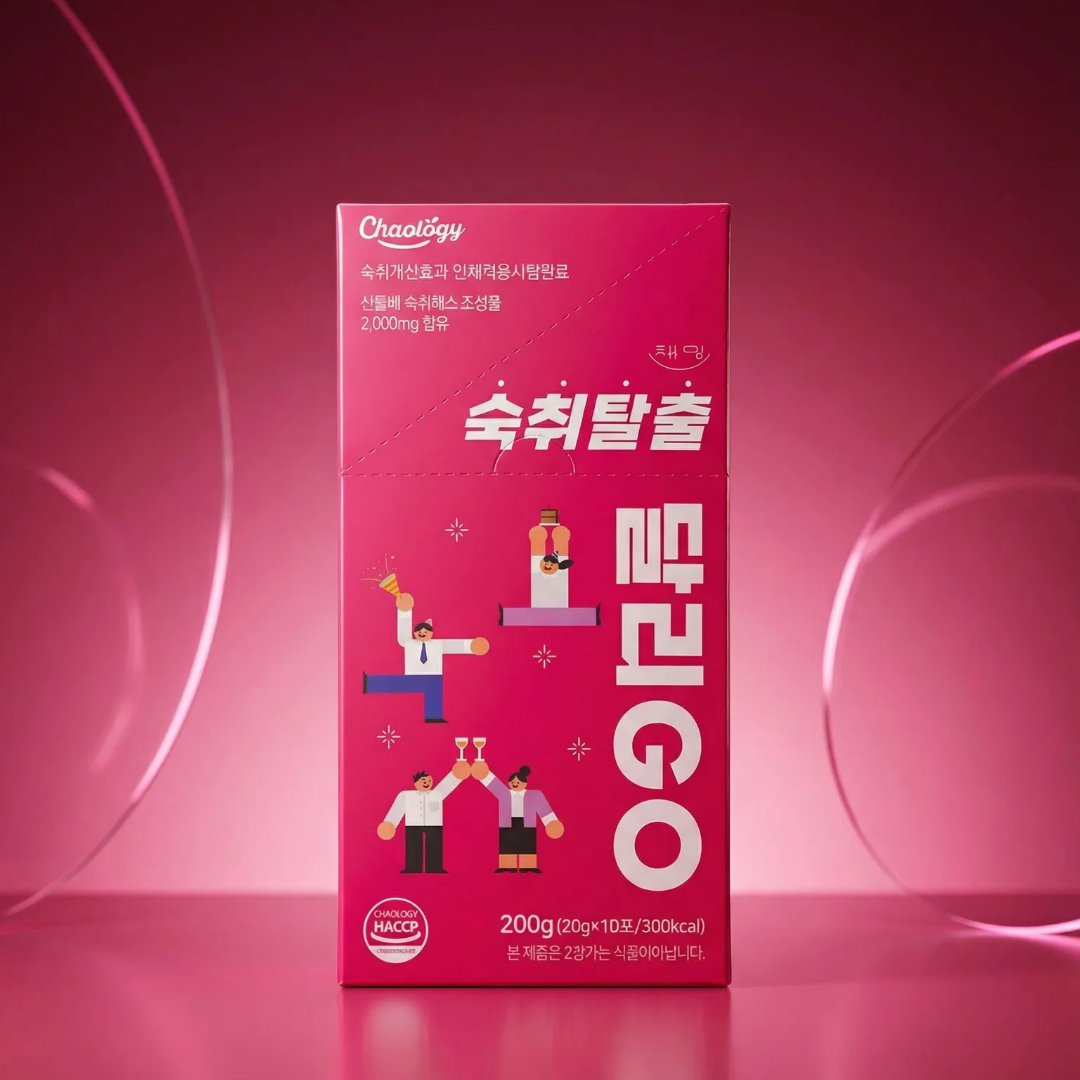채밍 숙취해소 젤리스틱 숙취탈출 달리GO 산돌배발효액 10포 대표이미지 섬네일