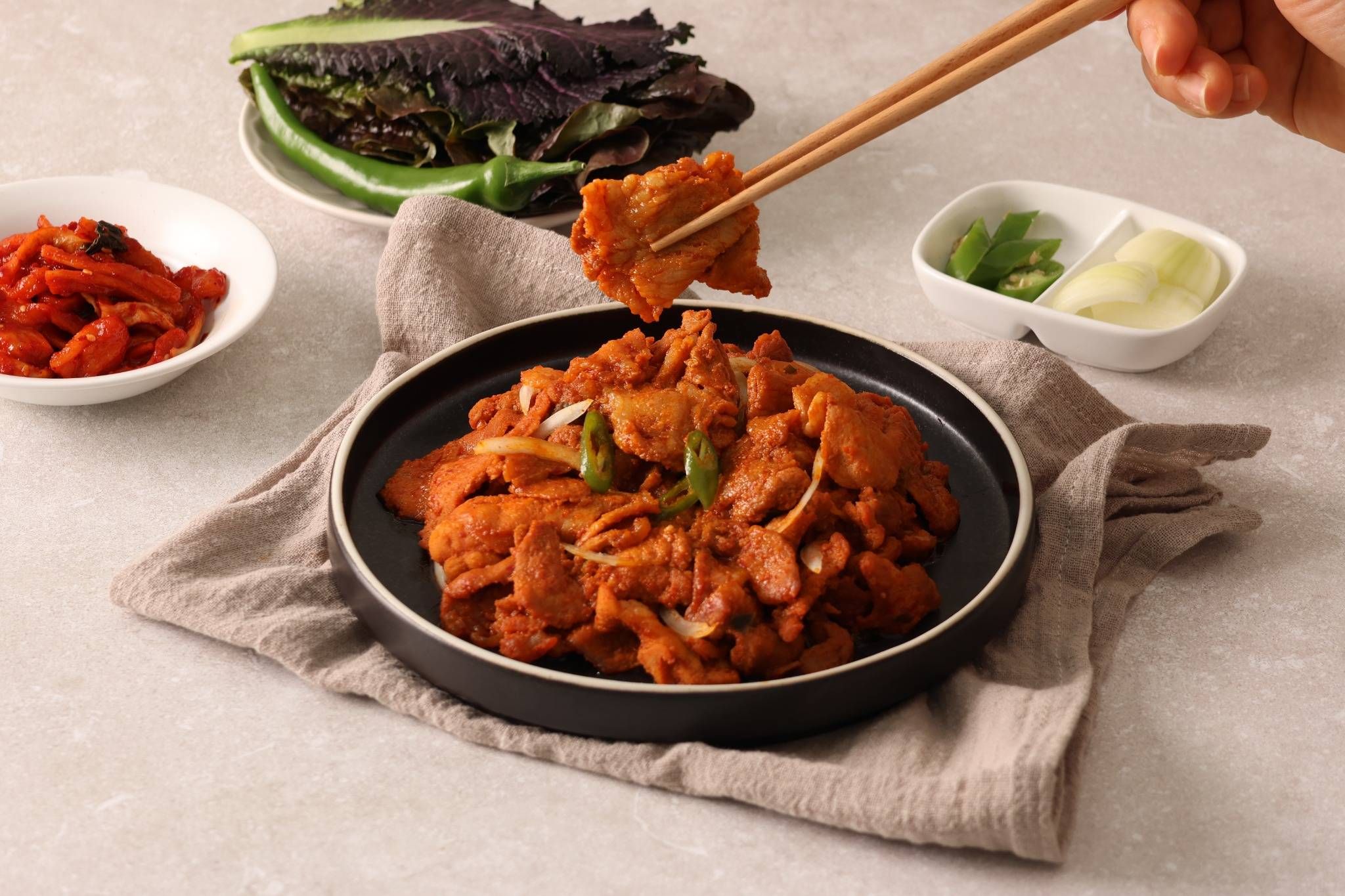 7분 렌지조리 옛날 두루치기