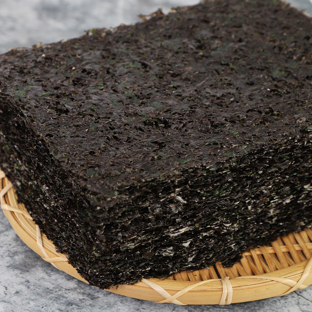 깊은 풍미 무염산 갯벌 지주식 곱창김 곱창돌김 김 100매