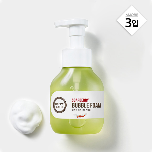 해피바스 솝베리 버블폼 300ml 3입