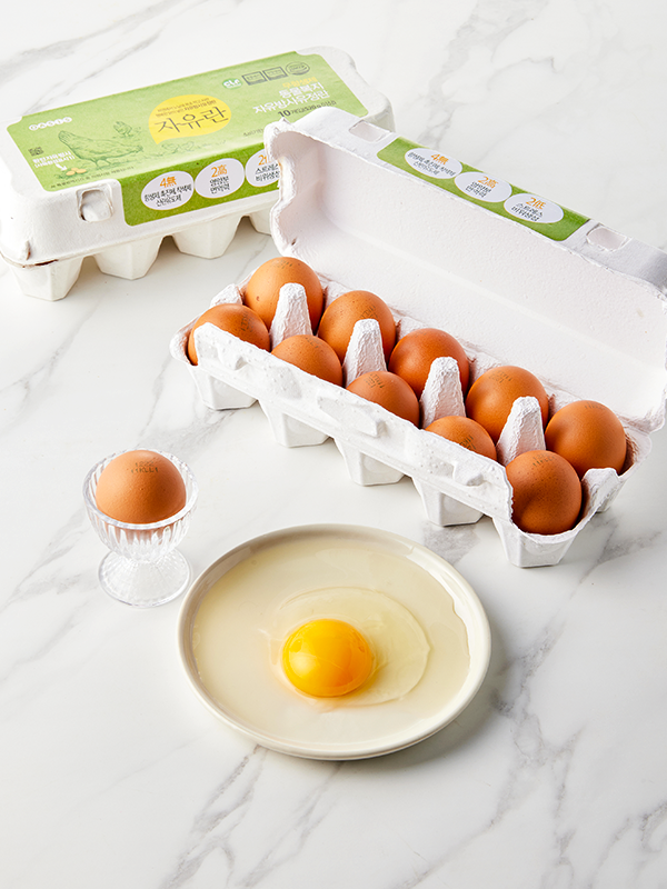 무항생제 동물복지 자유방사 자유란 (10구) 대표이미지 섬네일