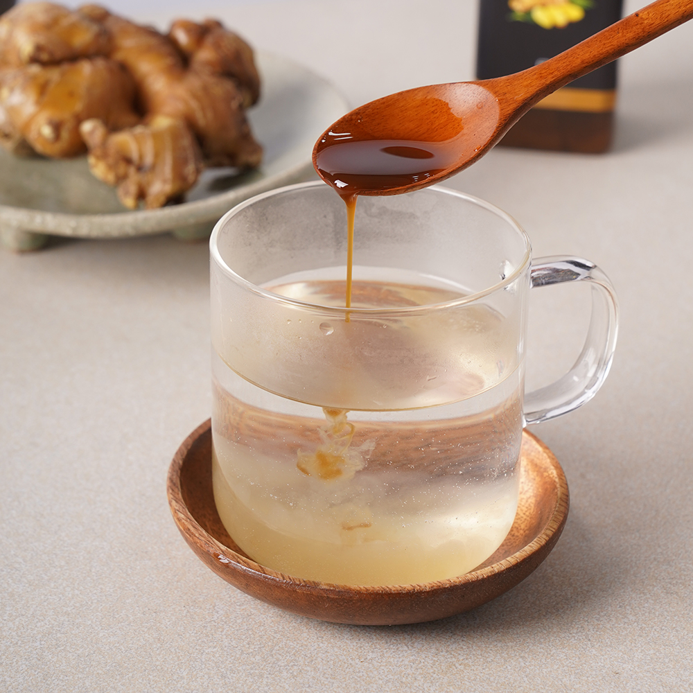 정선사위 국산 수제 착즙 생강원액 생강차 650g 유기농설탕