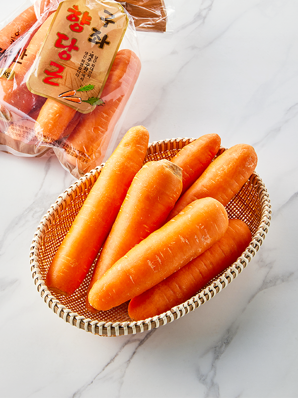 제주 구좌 세척당근