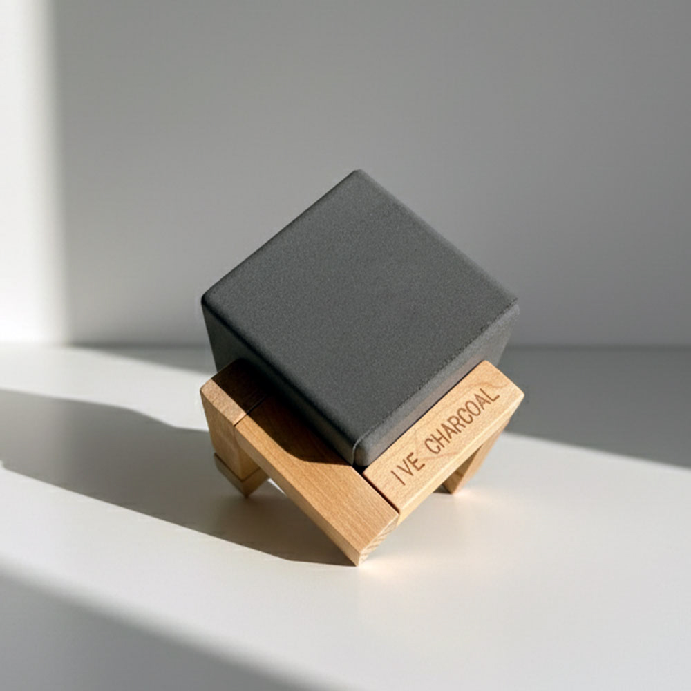 이브차콜 하프큐브 Level2 압축 숯 탈취제 제습제 반영구 제올라이트