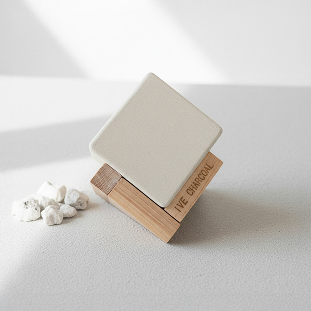 이브차콜 제오큐브 Level3 제올라이트 압축 탈취제 습기제거제