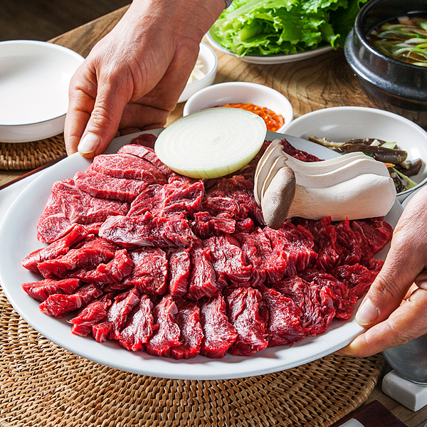 [팜스한우] 1++등급 특수모듬구이 600g(300gx2팩) 외 1종