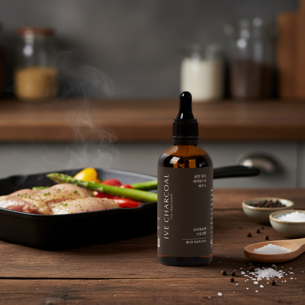 목초액 100ml 숯불향 불맛 식용소스