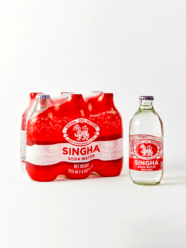 [입점특가] 싱하 소다워터 탄산수 (325ml x 6개)