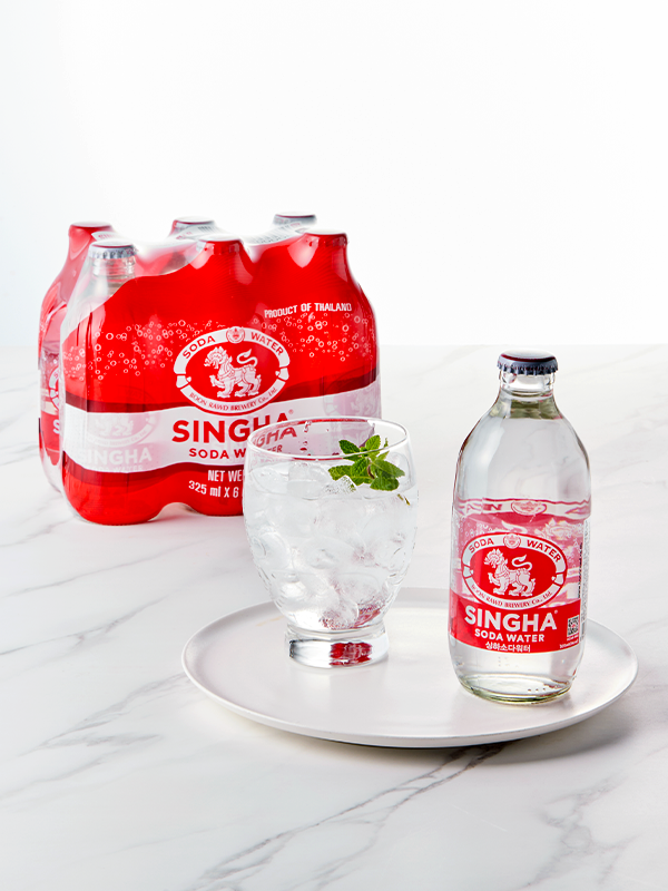 [입점특가] 싱하 소다워터 탄산수 (325ml x 6개)