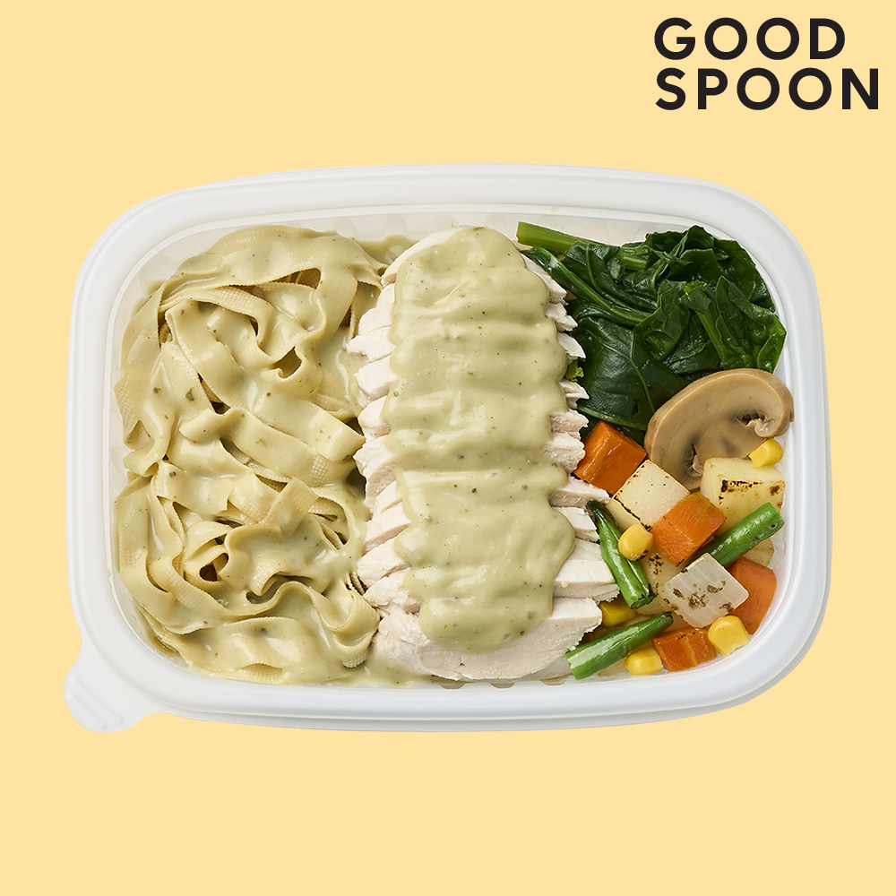 굿스푼 닭가슴살 냉동 파스타 두부면 요리 430g 6종 6팩 밀키트 도시락 식단