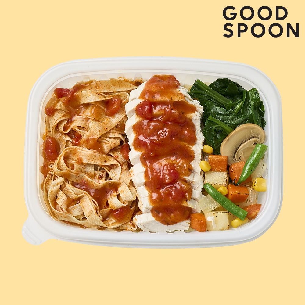 굿스푼 닭가슴살 냉동 파스타 두부면 요리 430g 6종 6팩 밀키트 도시락 식단
