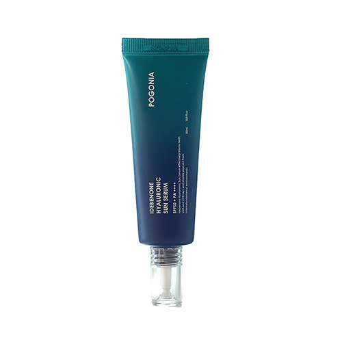 포고니아 이데베논 히알루로닉 선세럼 50ml 주름 미백 자외선차단 3중기능성