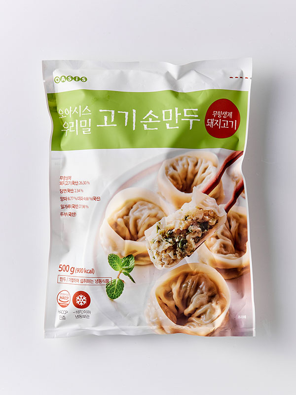[출시특가] 우리밀  고기 손만두