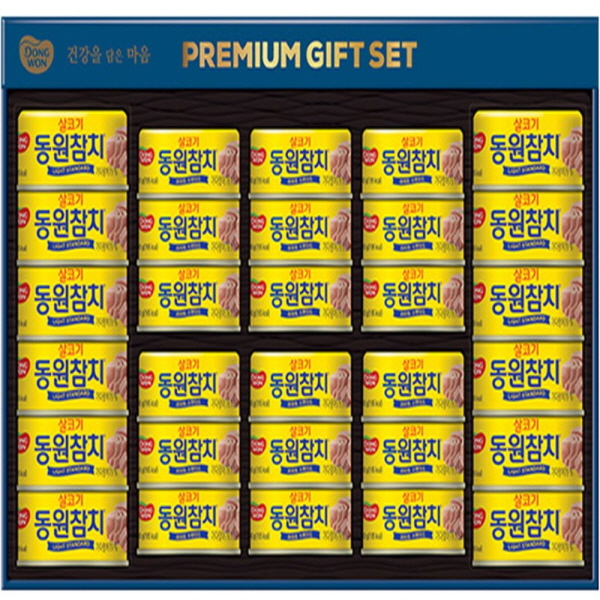 동원 선물세트 프리미엄 M30호 1세트/2세트 참치선물세트 설선물 직장인선물세트 명절선물