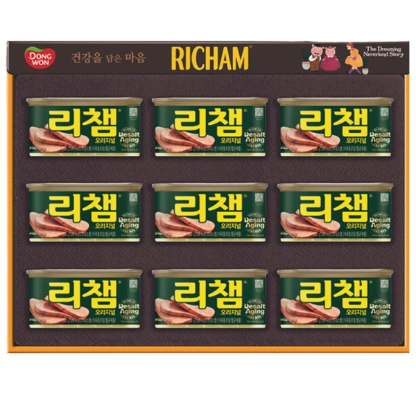 동원 선물세트 리챔 G9호 1세트/5세트 햄선물세트 설선물 직장인선물세트 명절선물